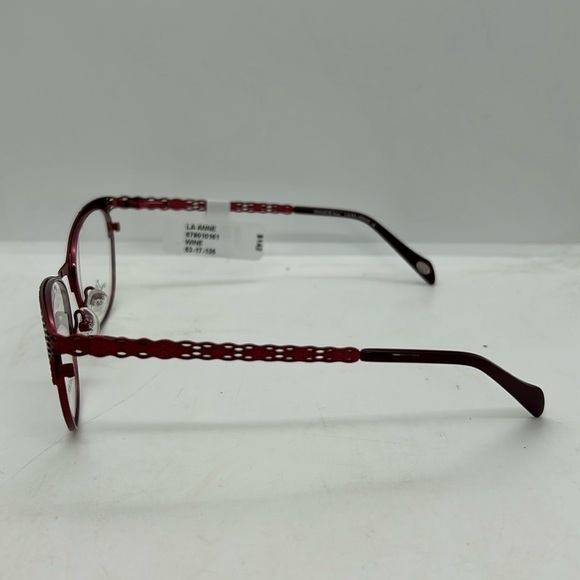 Laura Ashley Women's La Anne Cateye Eyeglasses, Frames Case RX-able NWT - Picture 6 of 10